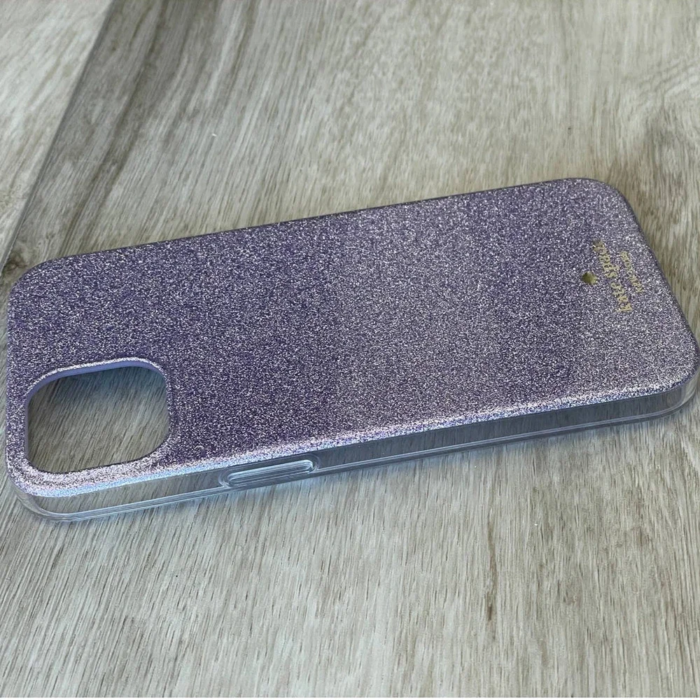 Kate Spade Iphone 13 PRO Glitter Lilac Fros Case